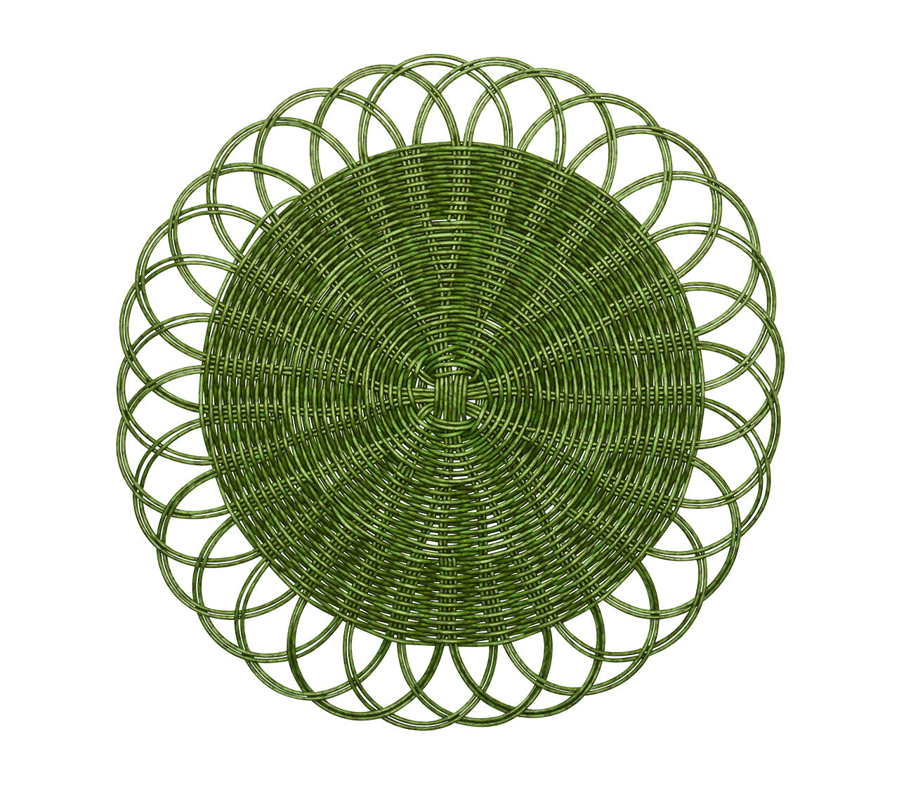 Alfresco Placemats - Waterproof Outdoor Dining Mats for Picnics, BBQs & Patio Use - Set of 4 Durable Table Mats for Summer Entertaining