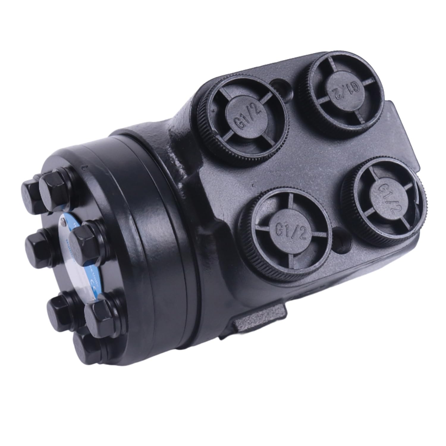 JZGRDN Steering Motor Without Relief Valve 67698C91 67698C92 67698C93 67698C94 K207419 - Replacement for Case IH 248 258 268 278 385 484 485 584 684 685 784 884 885 Tractors - Perfect for Agricultural Equipment Repair and Maintenance