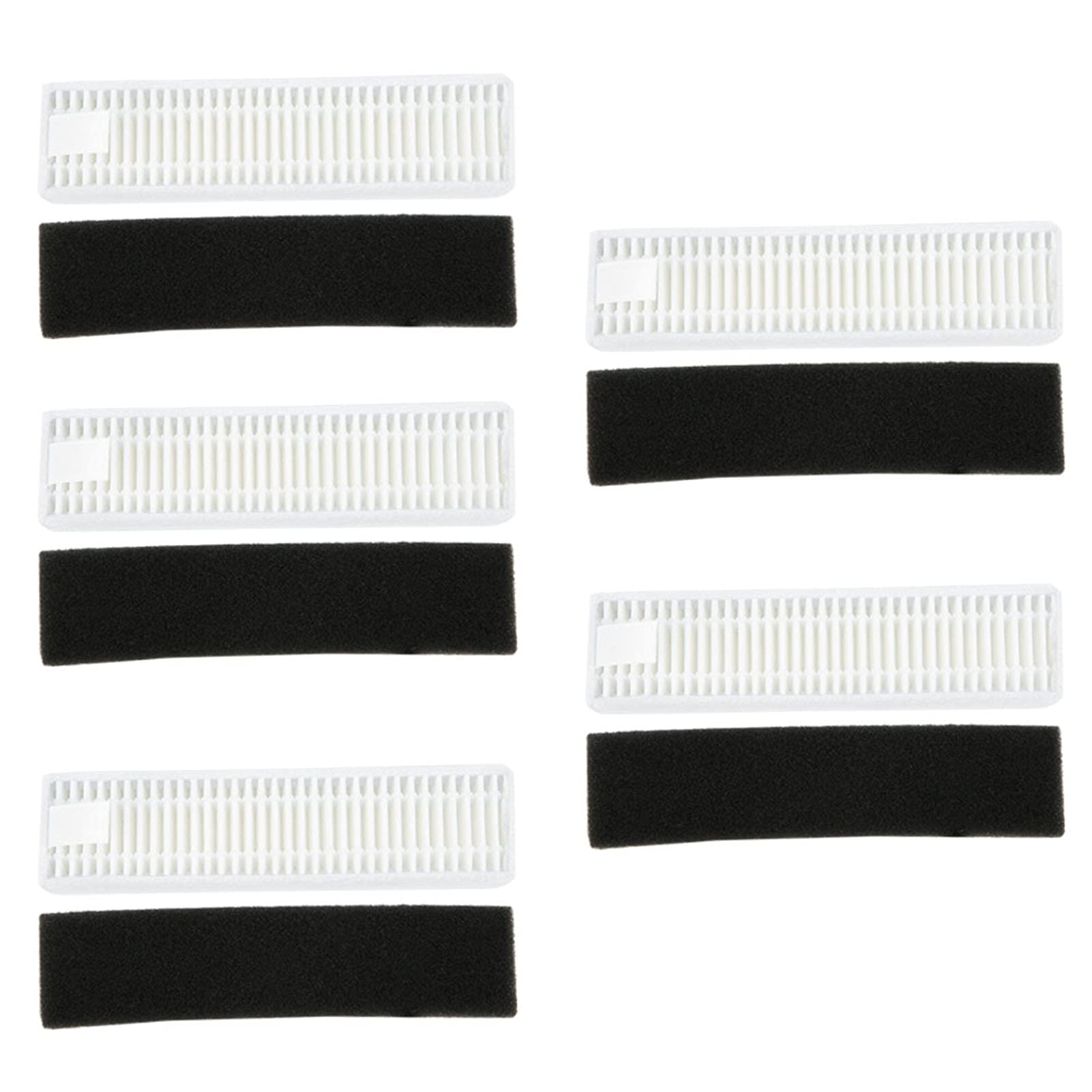 Kuuleyn Vacuum Cleaner Filter Replacement - 5 Pack Carbon Fiber Filter Cotton Accessories Compatible with Slim 2 Vacuum Cleaner | Perfect for Home Cleaning, Pet Hair Removal & Allergen Reduction