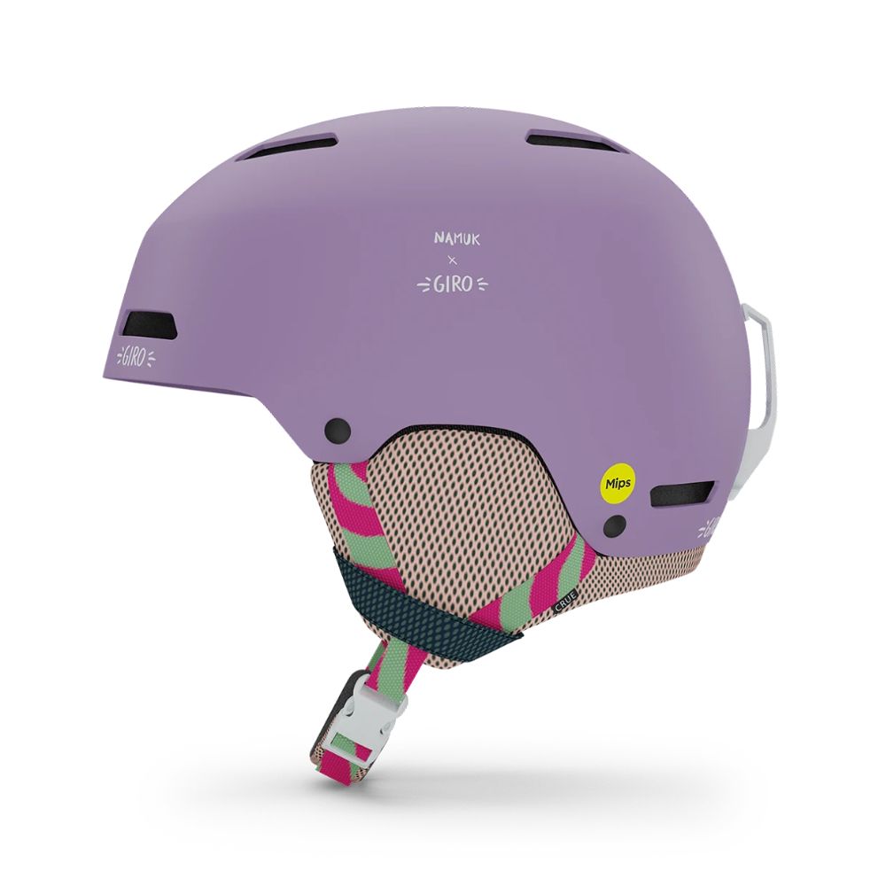 Giro Crue MIPS Kids Ski Helmet - Youth Snowboard & Winter Sports Safety Gear - Lavender - 3 Sizes (XS, S, M) - Perfect for Skiing, Snowboarding & Outdoor Winter Activities