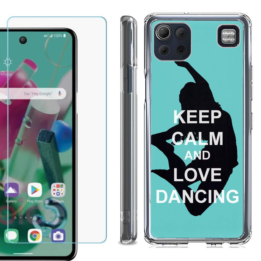 Shockproof LG K92 5G Phone Case with Tempered Glass - Perfect for Outdoor Activities