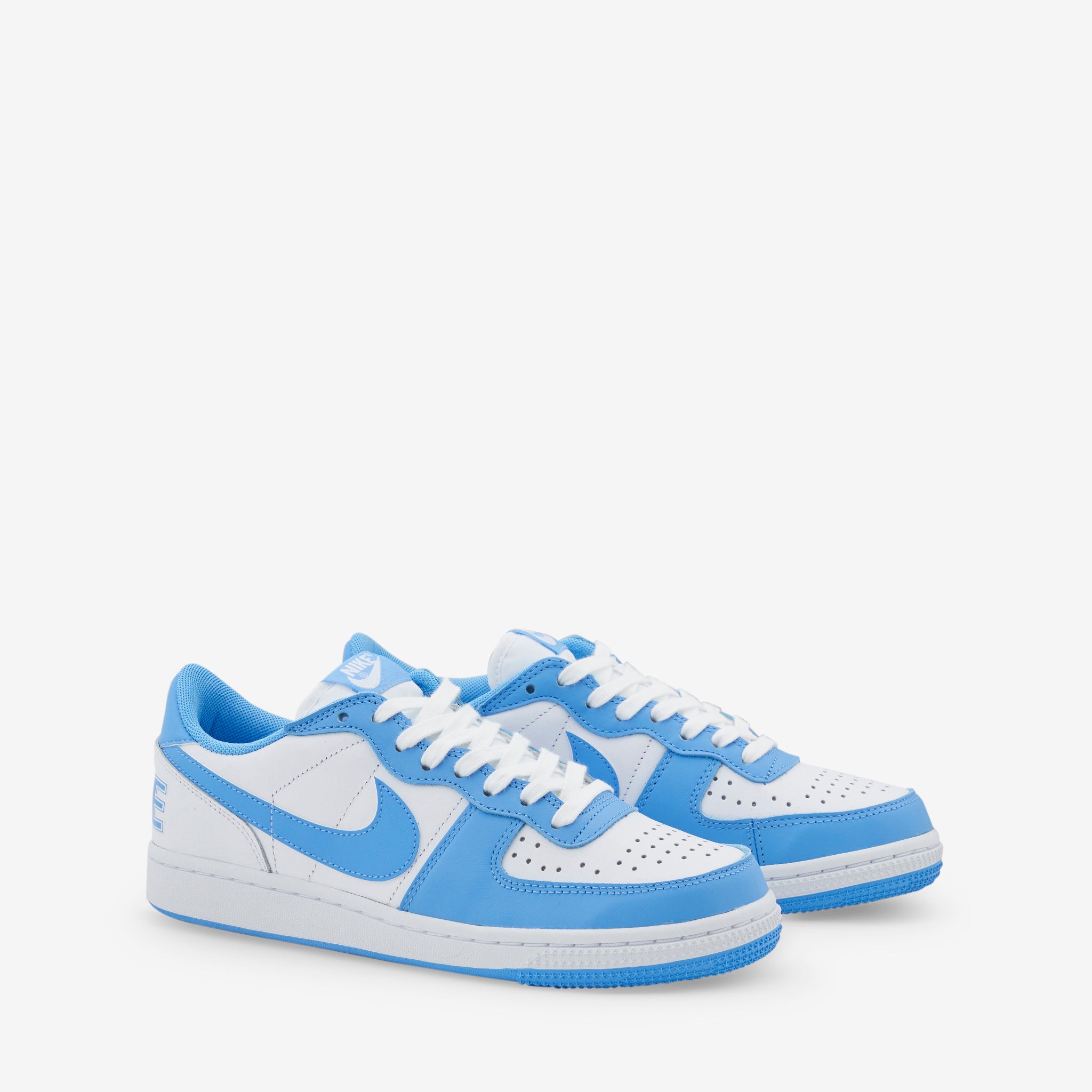 Terminator Low University Blue & White Sneakers - Men's Casual Shoes for Running, Walking & Everyday Wear