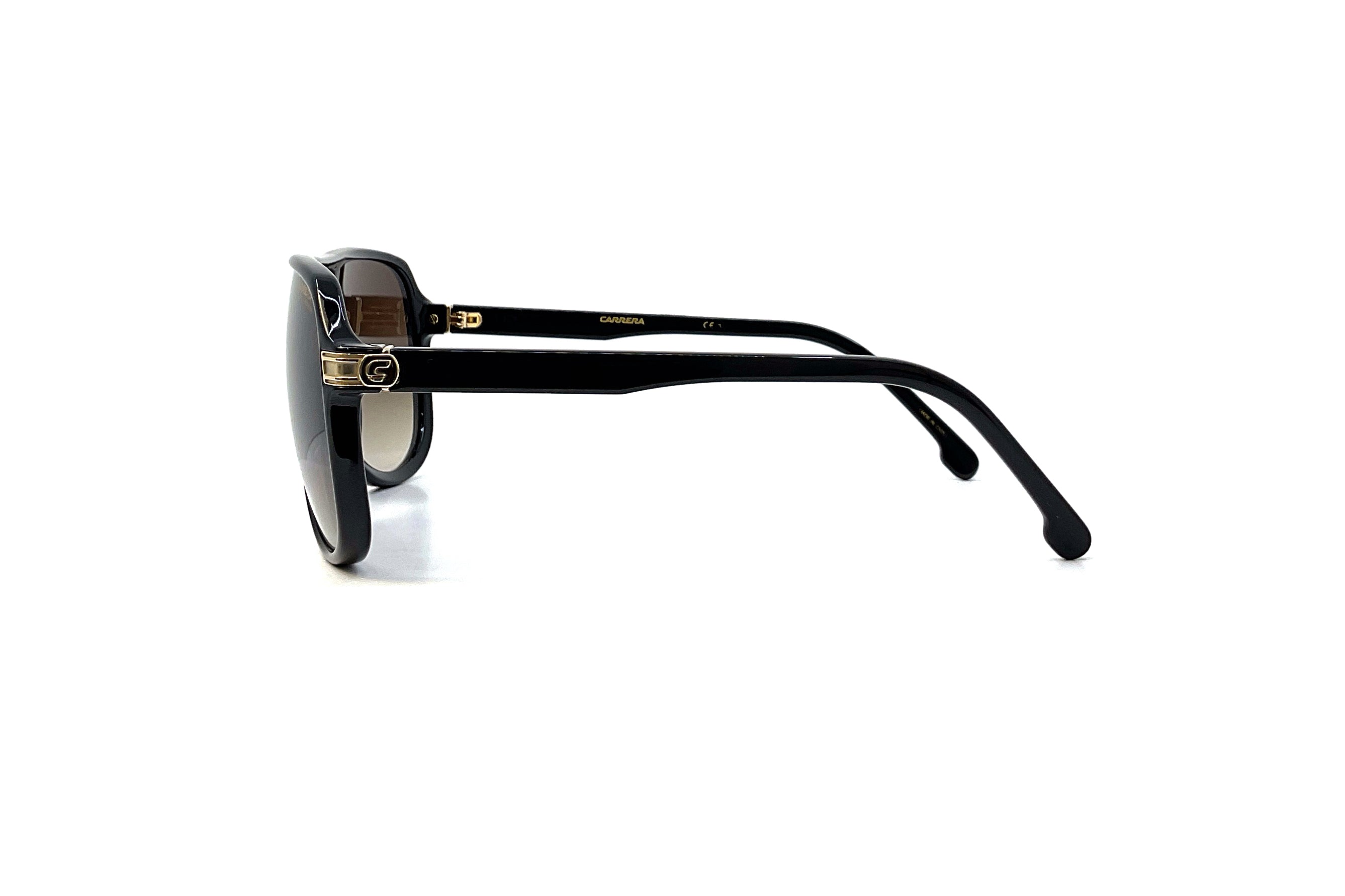 Carrera 1045/S Sunglasses - Black Aviator Style for Men & Women - Perfect for Driving, Outdoor Sports & Fashion