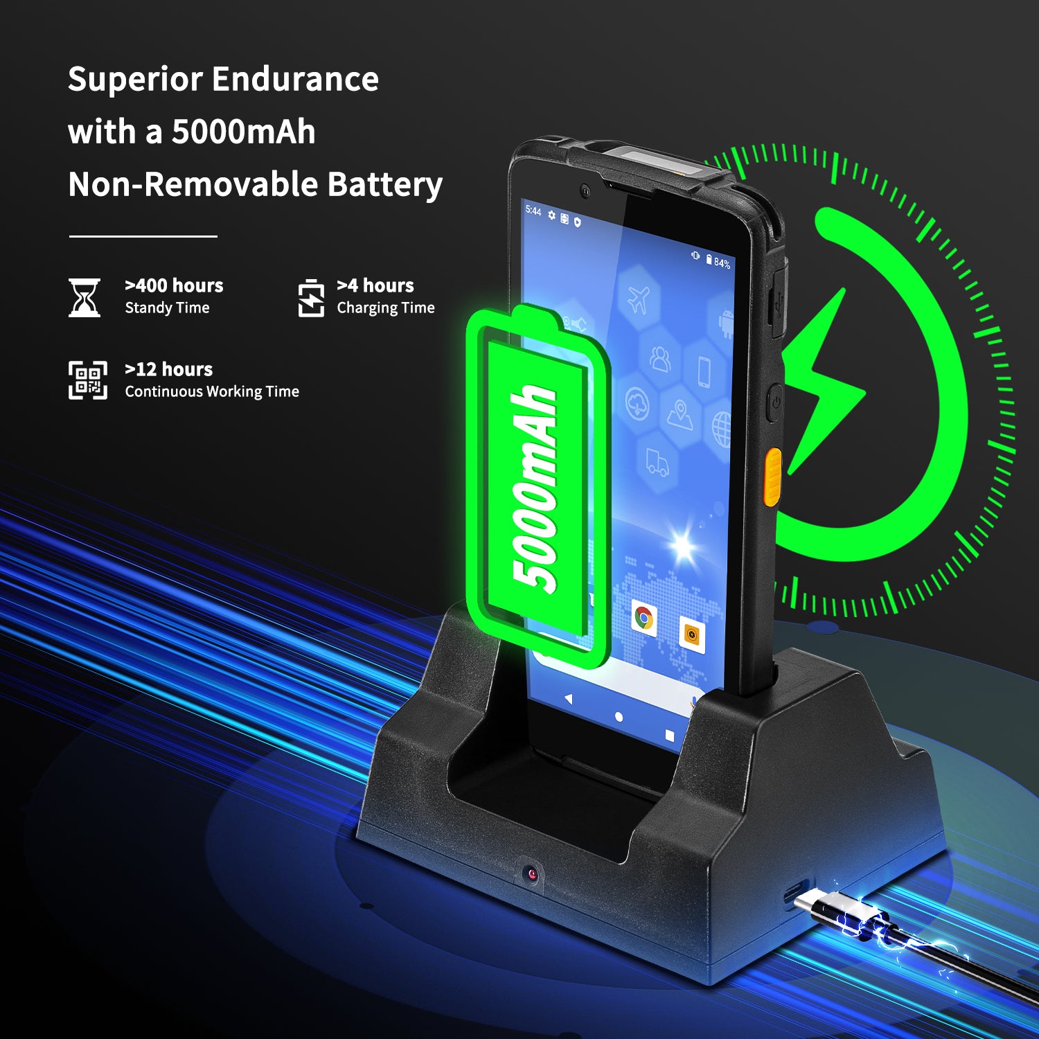 Q700 (EU) PDA Scanner - High Performance Barcode Reader for Retail, Warehouse & Logistics | Fast & Accurate Scanning for Inventory Management