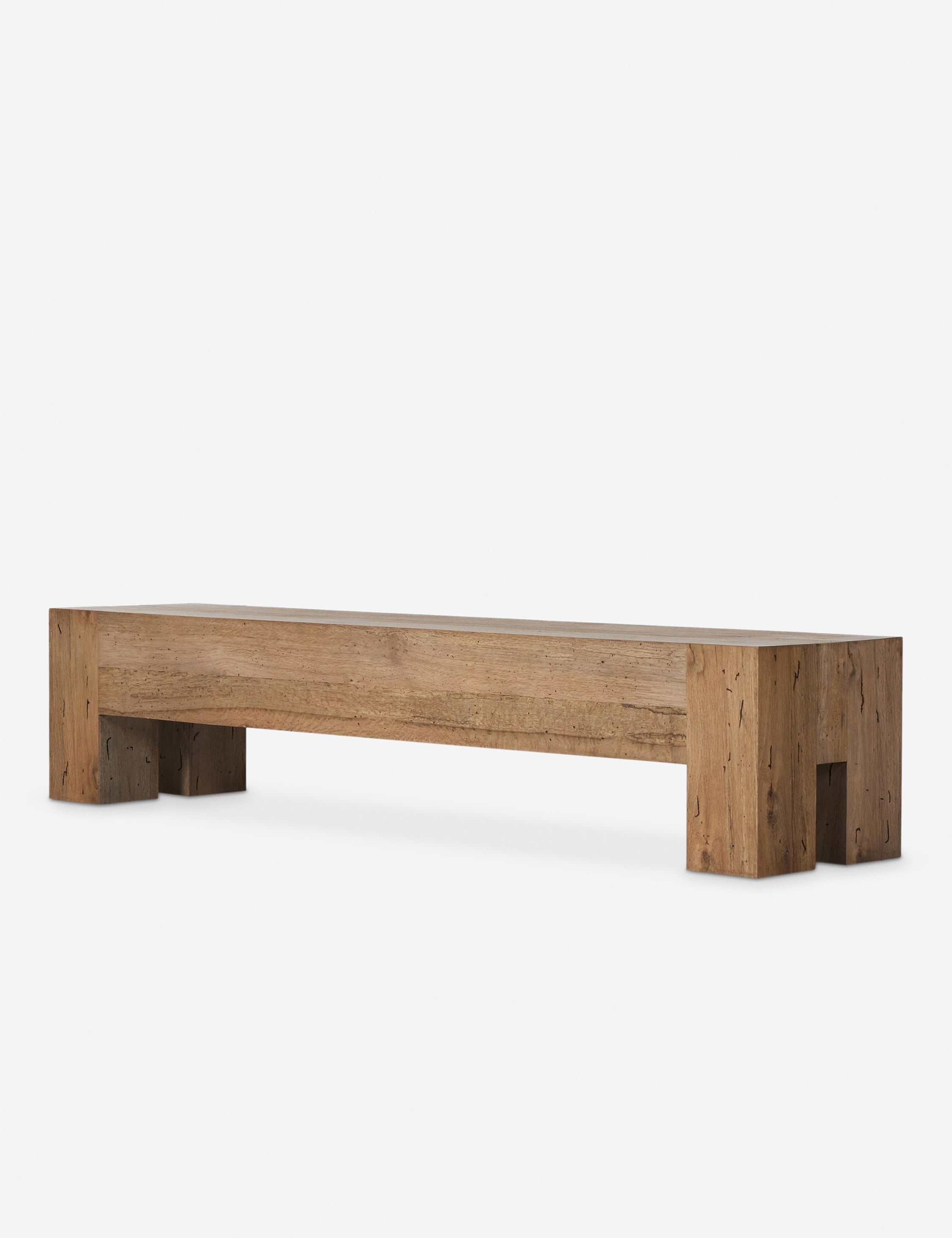 Bevan Bench - Modern Wooden Bench with Solid Oak Frame, Perfect for Entryway, Living Room, or Dining Area - Durable & Stylish Home Furniture for Indoor Use
