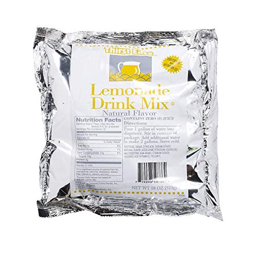 Thirst Ease Lemonade Drink Mix Powder - 18oz (12 Pack) - Bulk Powdered Beverage for Parties, Camping & Summer Refreshment - 3 Case Bundle