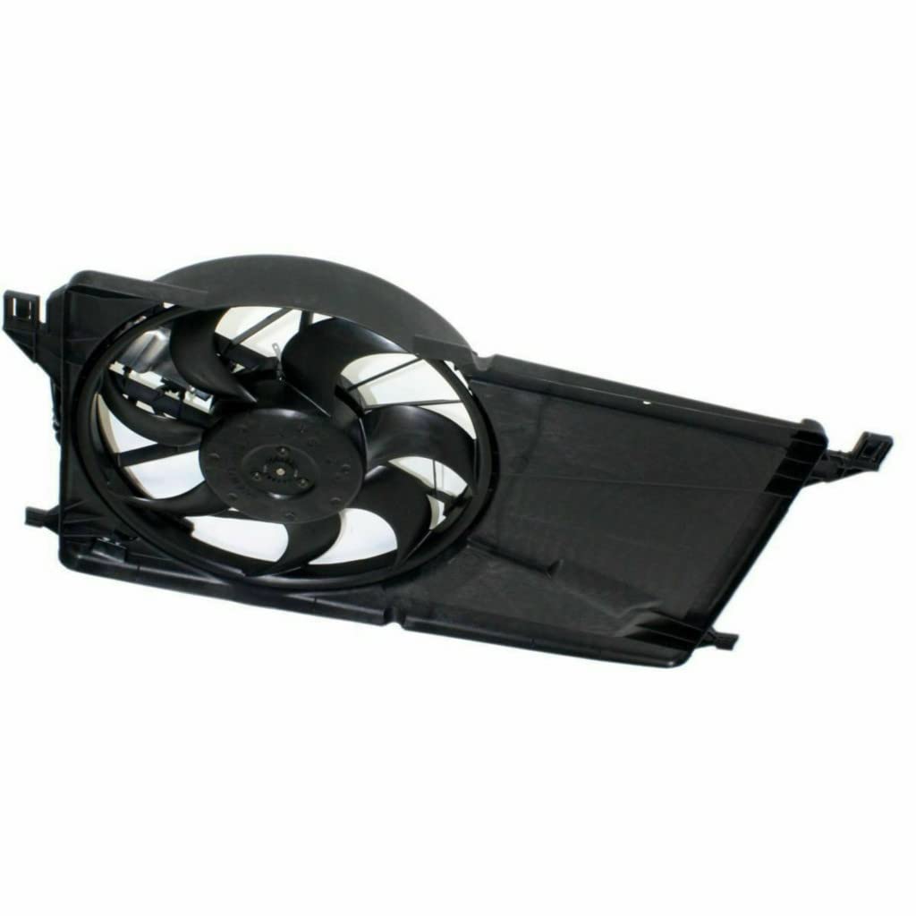 Mazda 3 2004-2009 Radiator Cooling Fan Shroud with Fan | OEM Replacement Part Z60215025G MA3110106 | Perfect for Engine Cooling System Maintenance & Repair