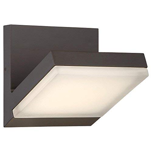 GEORGE KOVACS P1259-143-L Modern LED Wall Sconce Light Fixture - Energy Efficient Indoor Lighting for Bedroom, Hallway & Living Room Decor