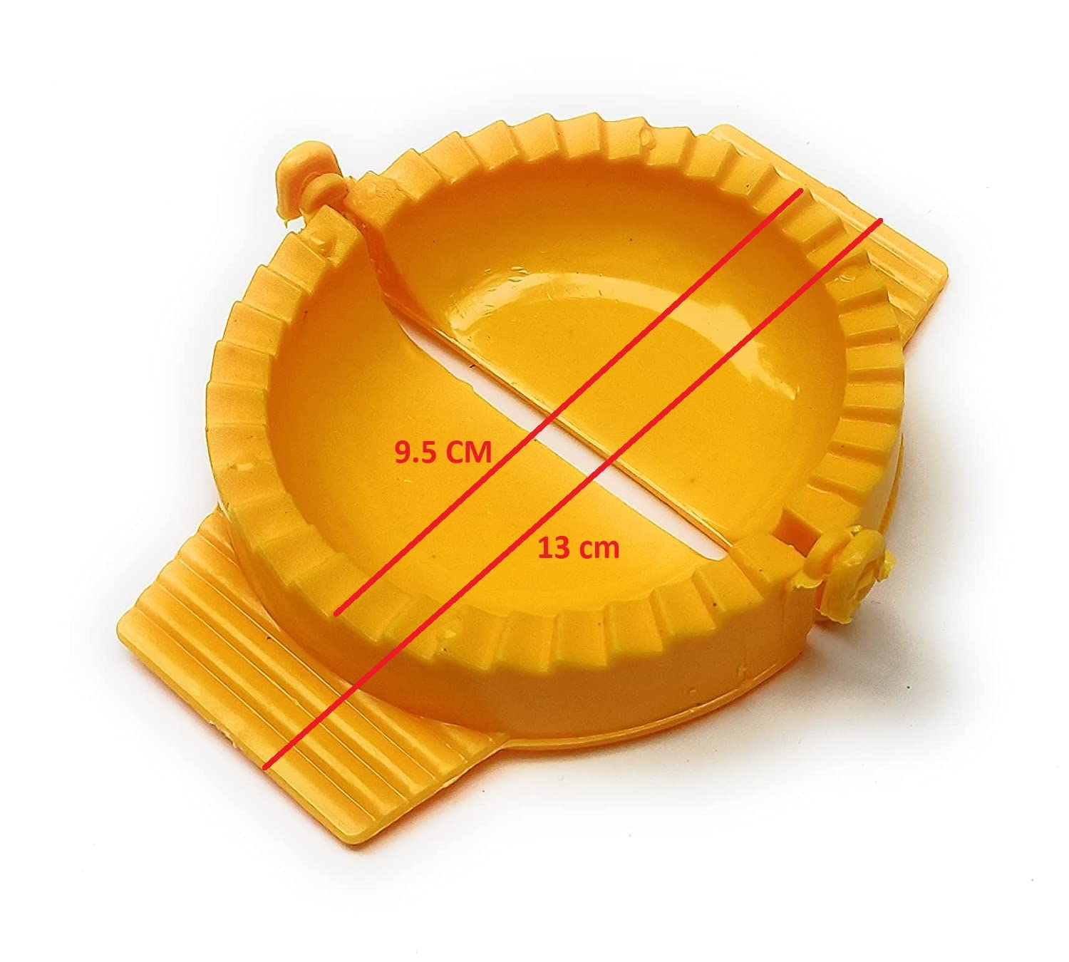 A2S Plastic Gujiya Maker (Pack of 2) - Multicolor Gujiya Mould for Indian Sweets - Perfect for Diwali, Holi & Festive Cooking
