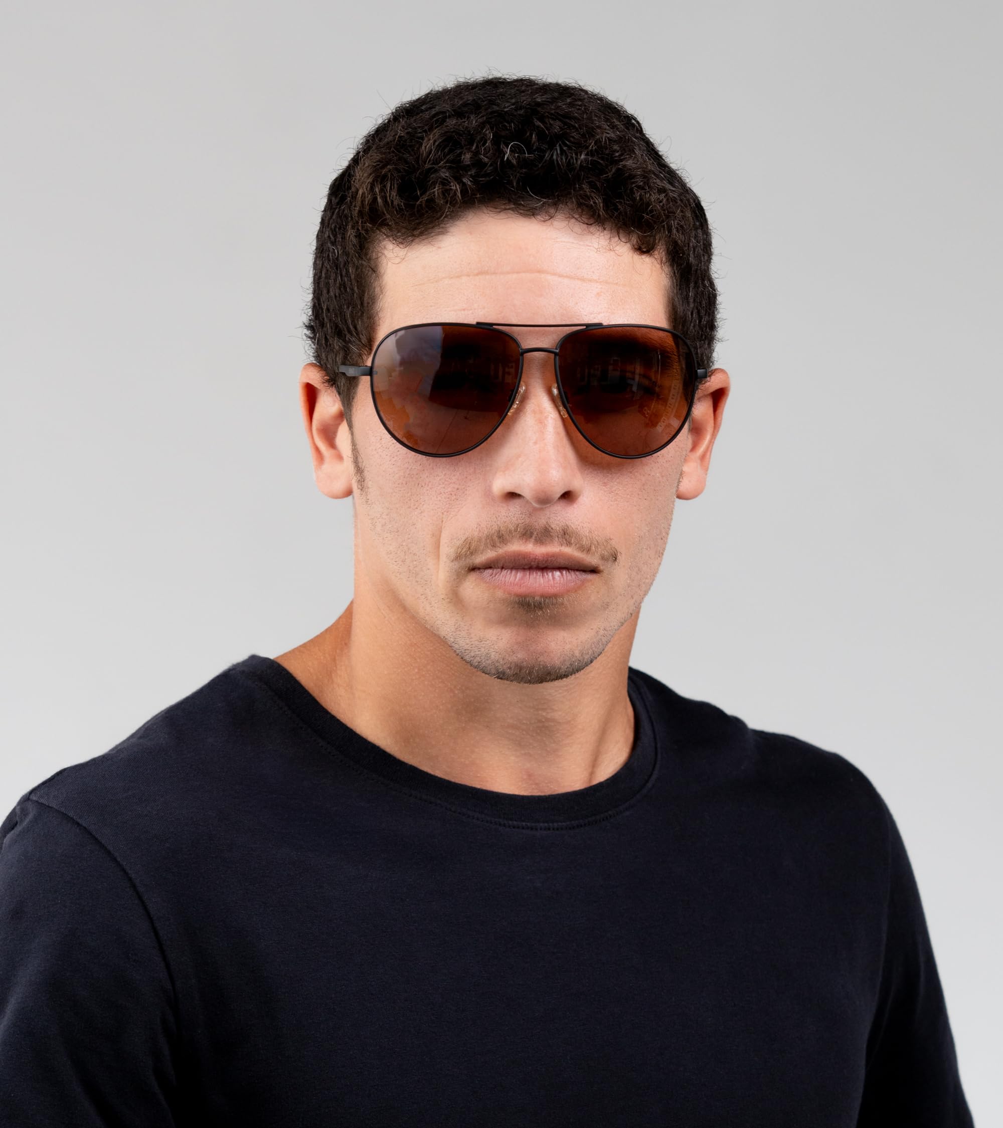 Serengeti Aviator Sunglasses for Men & Women - Polarized Sport & Driving Shades - Perfect for Outdoor Activities, Running, and Road Trips