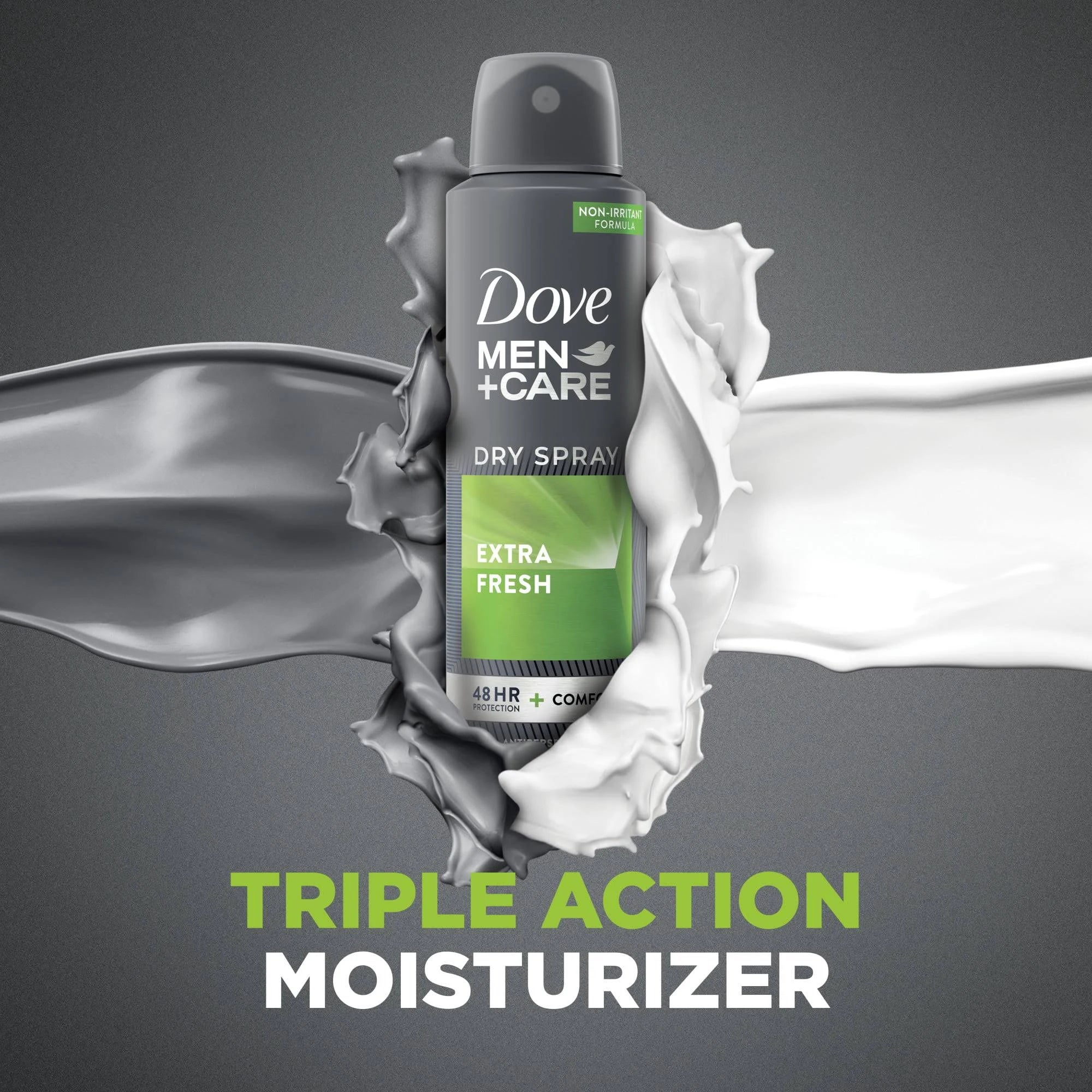 Dove Men's Extra Fresh Deodorant Spray, 5 oz - Long Lasting Odor Protection for Active Men - Gym, Work & Daily Use