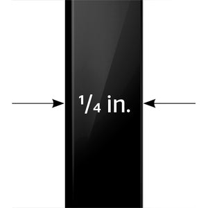 130-Inch Diagonal UTB Contourae Black Projector Screen, Wall Mount 16:10 Aspect Ratio 175x279 Inches - Perfect for Home Theater, Office Presentations & Outdoor Movie Nights