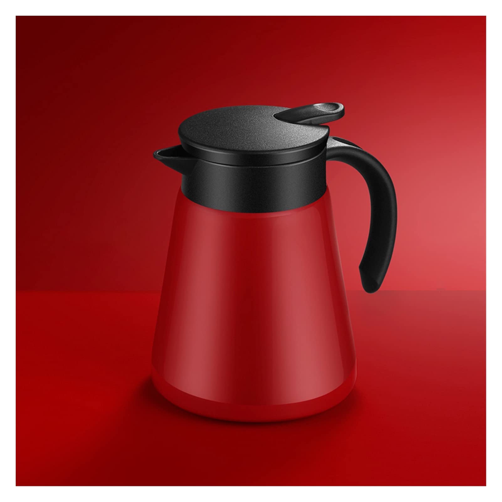 Premium Stainless Steel Vacuum Insulated Coffee Carafe with Handle - Thermal Pitcher for Hot & Cold Beverages - Ideal for Coffee, Tea, Water, and Office/Home Use