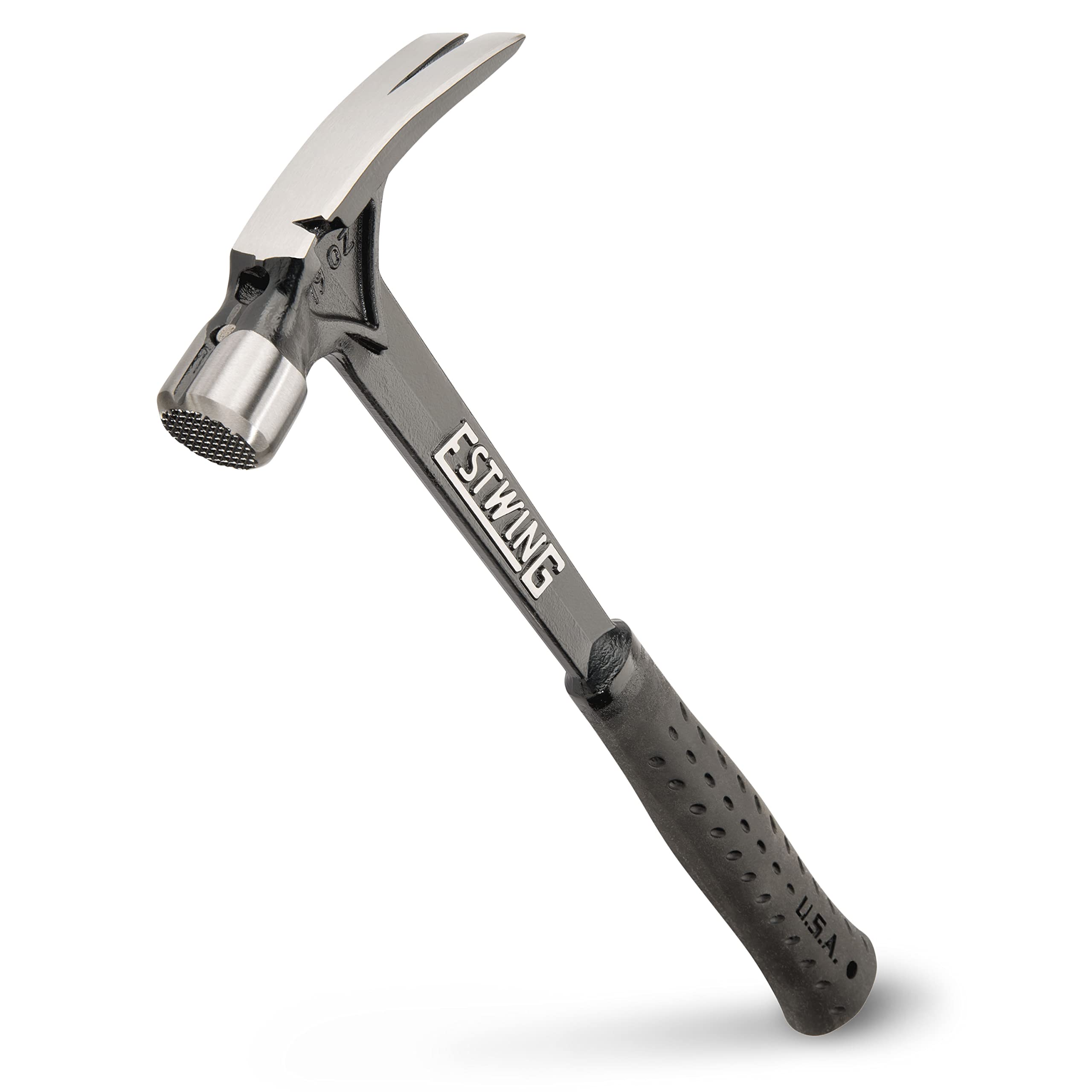 ESTWING EB-19SM Ultra Series 19 oz Rip Claw Framing Hammer - Milled Face & Shock Reduction Grip for Professional Construction, Woodworking & DIY Projects - Perfect for Framing, Roofing and Demolition Work