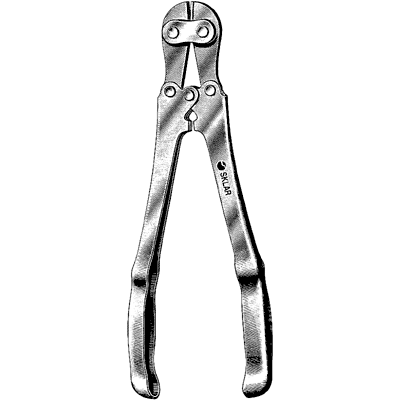 Bone Pin Cutter 15 40 1715 - Professional Orthopedic Surgical Tool for Bone Fixation - Ideal for Hospitals, Clinics & Veterinary Use
