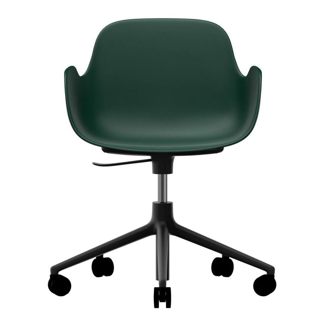 Ergonomic Form Armchair with 5W Swivel Base & Gas Lift Mechanism - Perfect for Home Office, Gaming, and Relaxation