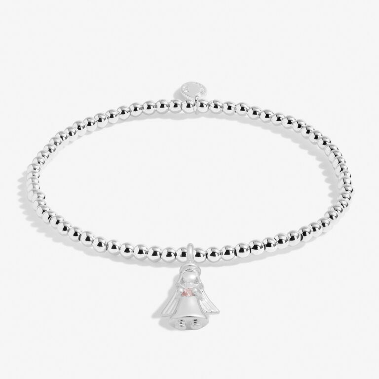 Joma Jewellery Angel Bracelet for Kids - 'A Little Angels Watching Over You' Charm Bracelet | Perfect Gift for Birthdays, Baptisms & Special Occasions