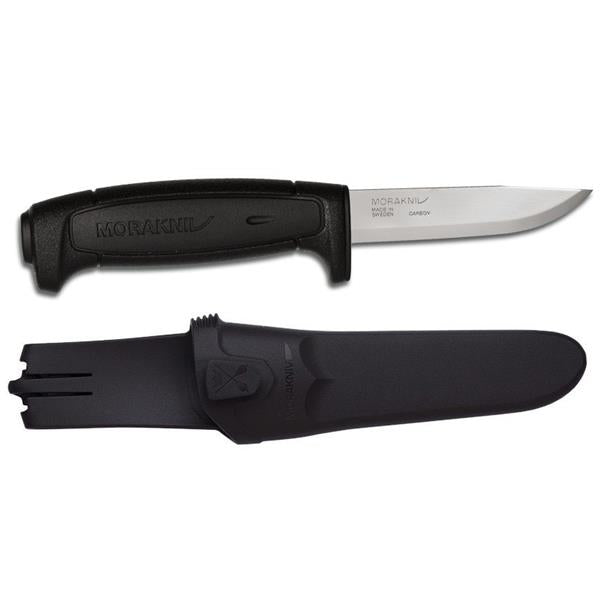 MoraKniv Basic 511 Carbon Steel Bushcraft Knife - Outdoor Survival, Hunting, Camping & EDC Tool