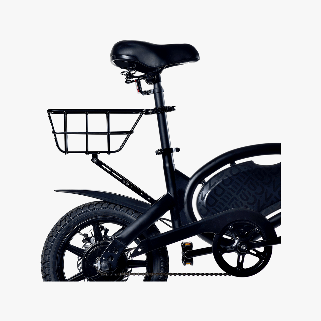 Premium Electric Bike Rear Basket - Durable & Waterproof Cargo Carrier for Commuting, Groceries & Outdoor Adventures