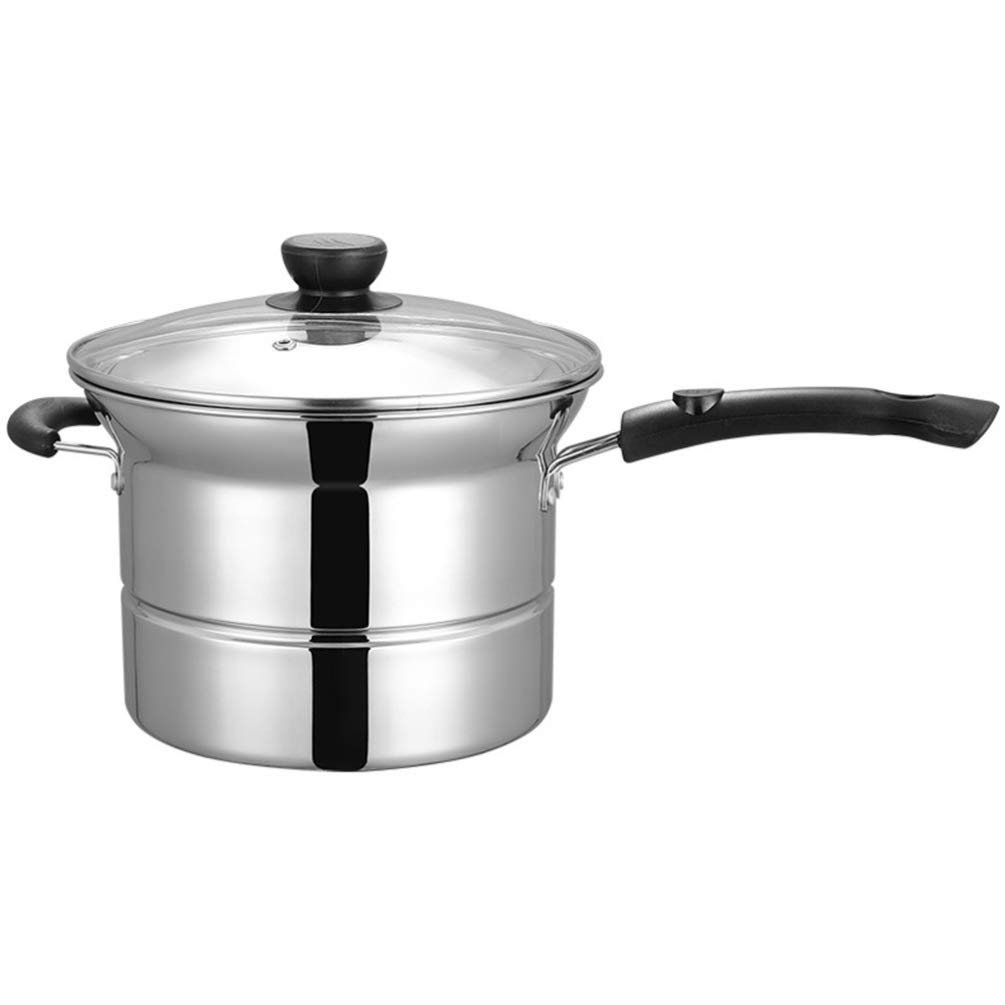 Premium Stainless Steel Soup Pot - Multi-Function Kitchen Cooking Pot for Noodles, Roasting & Steaming | Energy Efficient & Durable | Perfect for Home Cooking, Camping & Outdoor Adventures