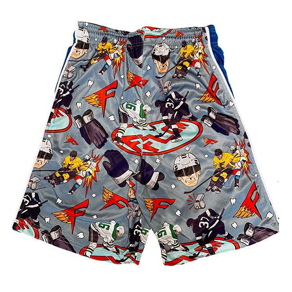 Youth Boys' Hockey Shorts with Hip Check Protection - Perfect for Ice Hockey, Street Hockey, and Sports Training