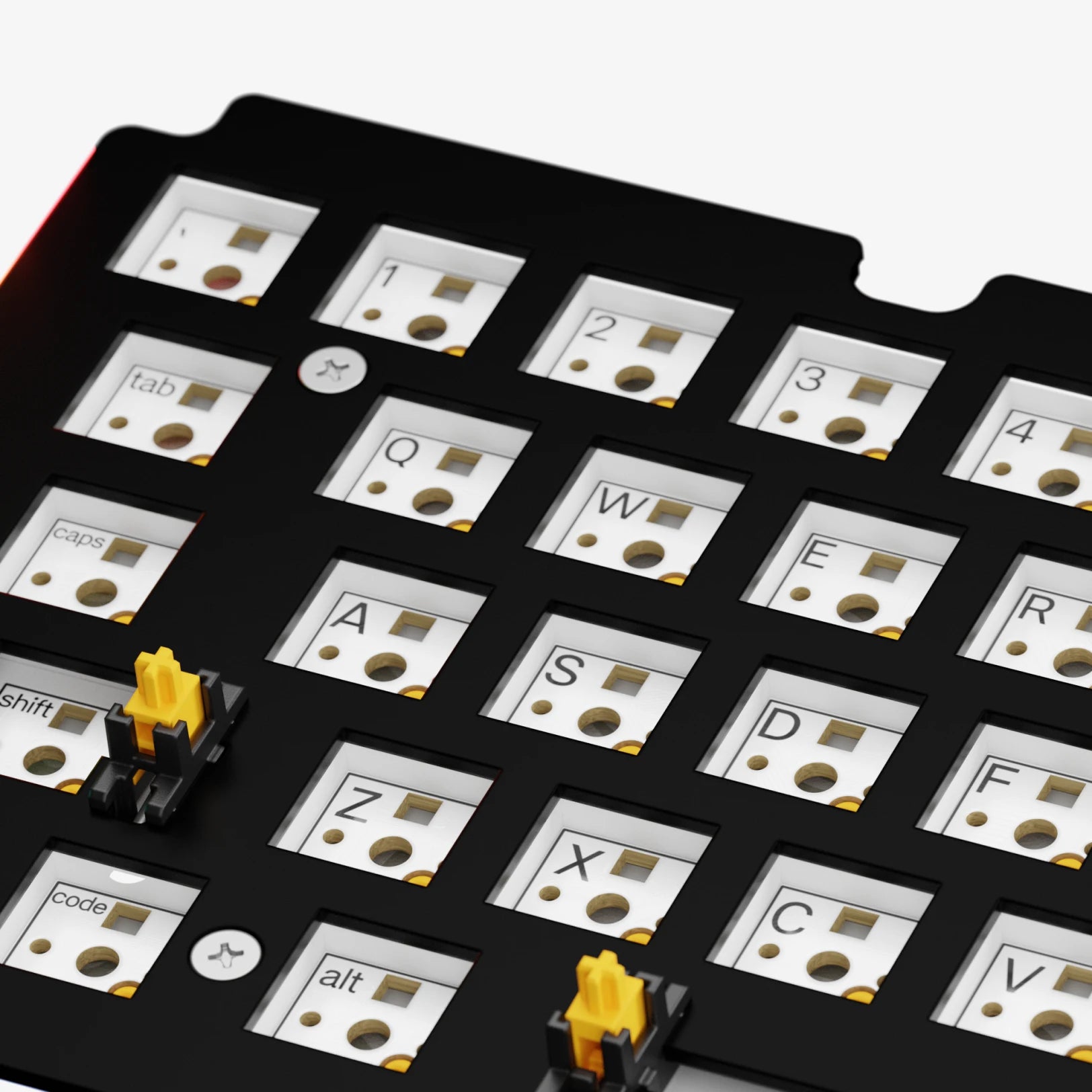 GMMK 3 Mechanical Keyboard Switch Plates - Compatible with GMMK 3 60% 65% 75% Layouts - Aluminum Steel PC Material - Perfect for Gaming Typing & Custom Keyboard Builds