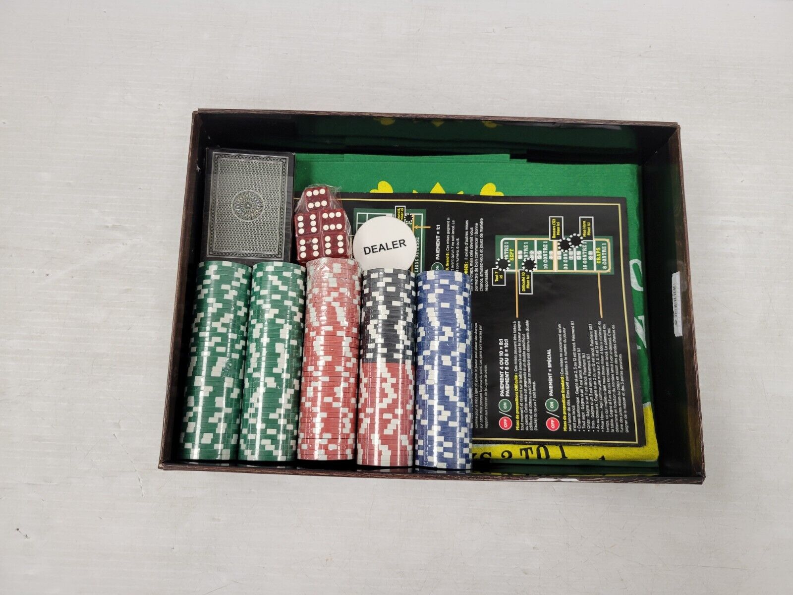 Cardinal Classics Deluxe Casino Set - 300 Piece Poker Chips with Cards, Dice & Dealer Button - Perfect for Casino Night, Poker Parties & Game Nights
