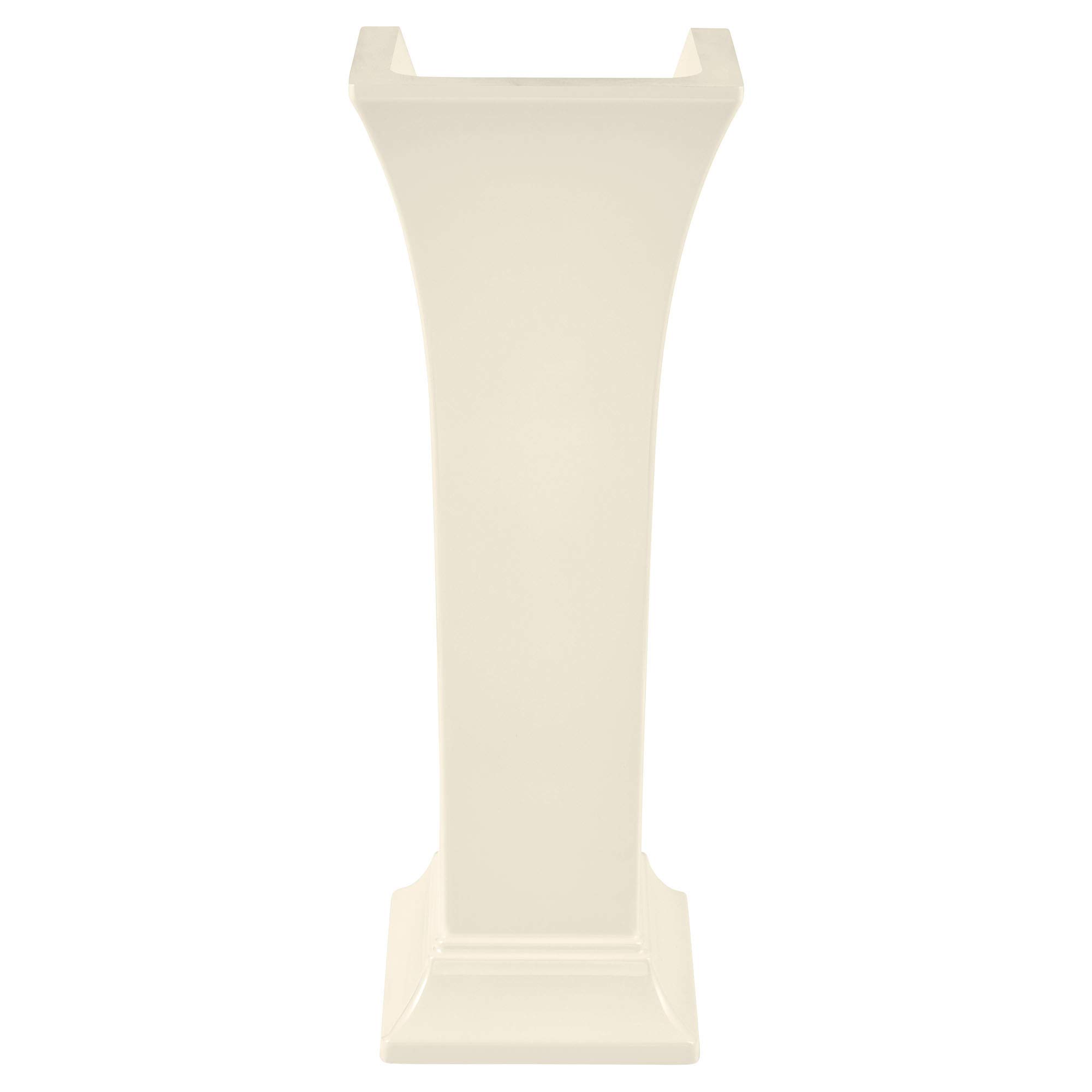 American Standard 0056001.222 Town Square S Pedestal Sink Leg Only in Linen - Perfect for Bathroom Renovation & Vintage Style Home Decor