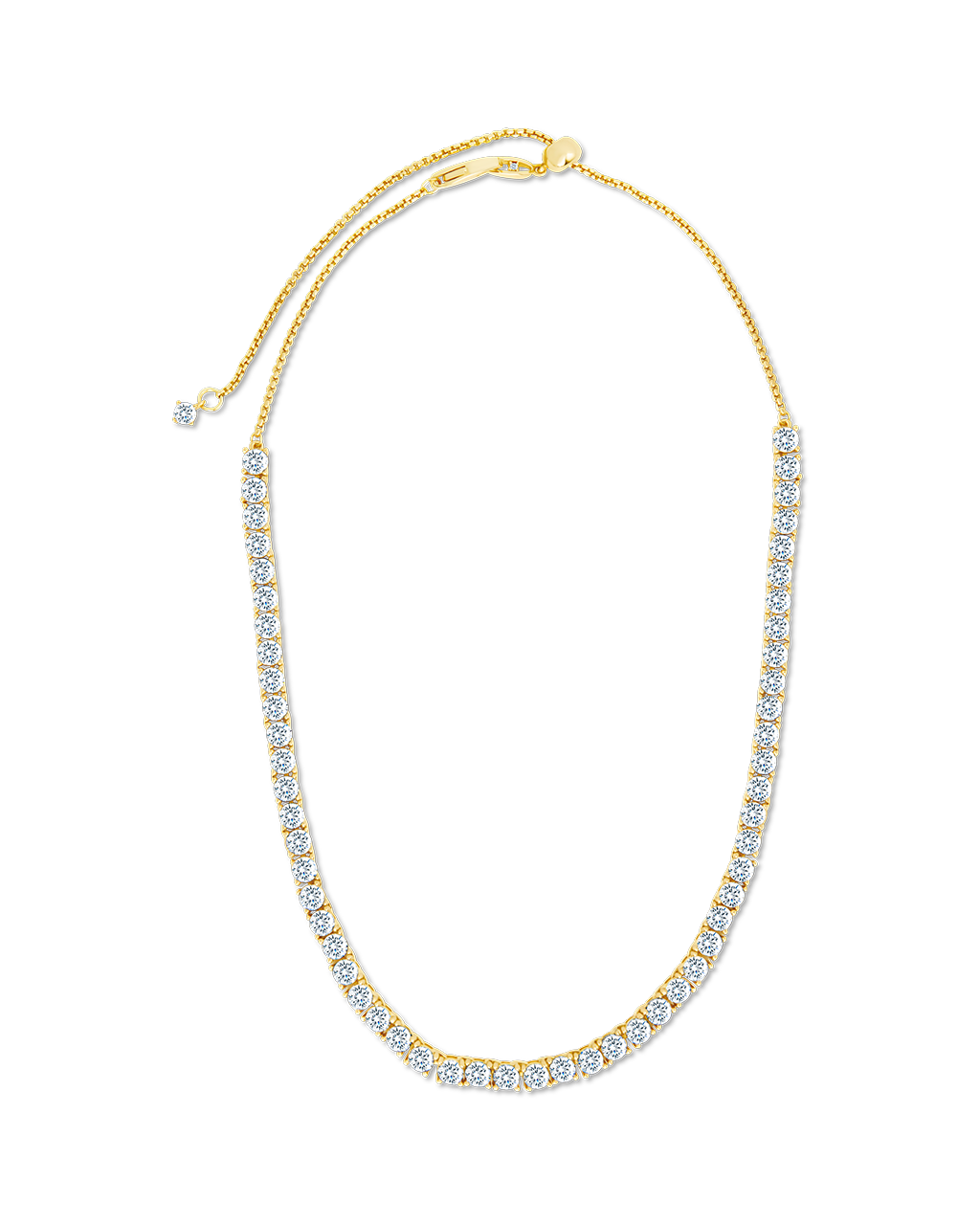 Jadon CZ Tennis Necklace - Elegant Cubic Zirconia Jewelry for Women | Perfect for Weddings, Parties & Special Occasions