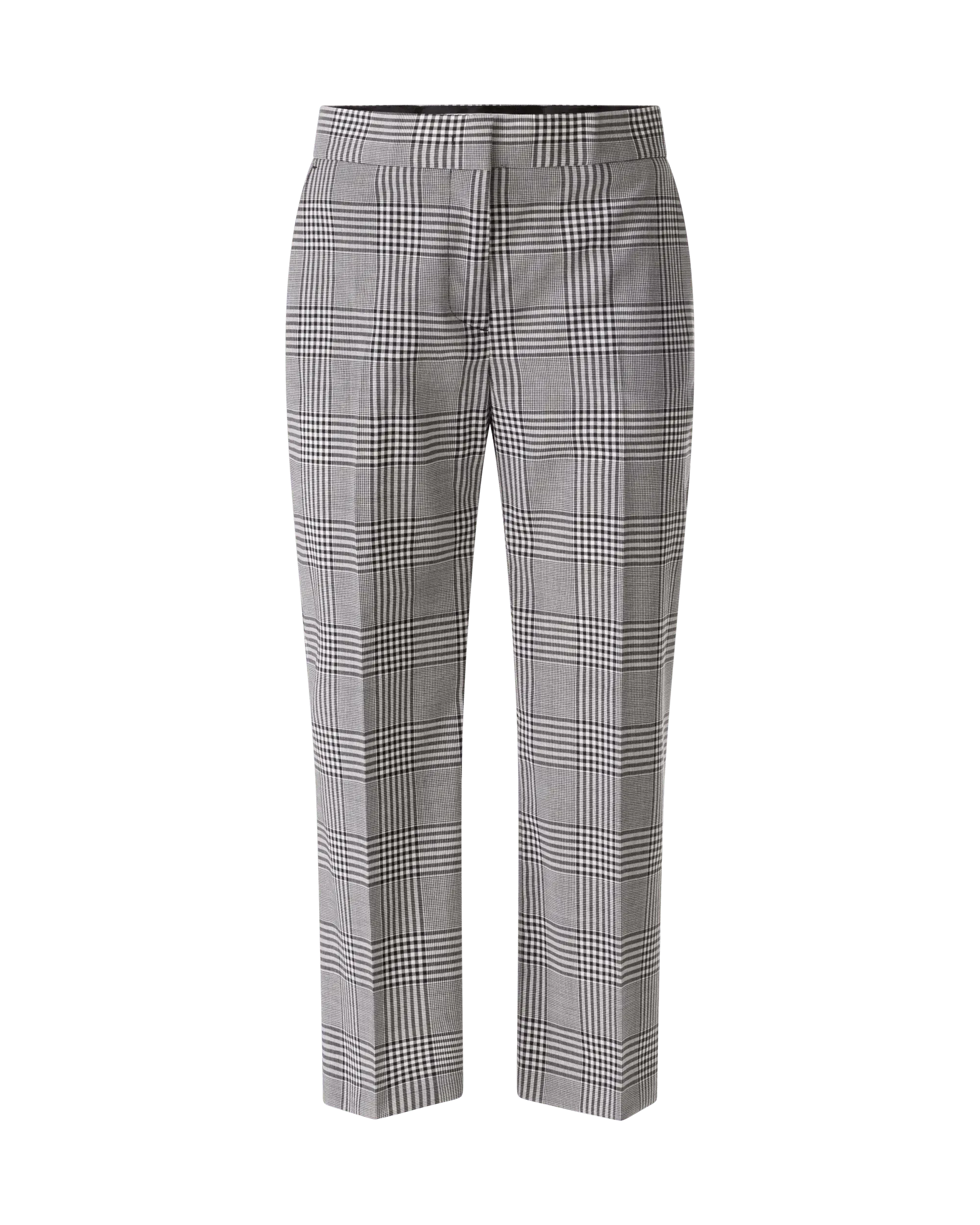 Stylish Cropped Plaid Dress Pants for Women - Trendy Office & Business Casual Wear - Perfect for Work, Interviews & Professional Events