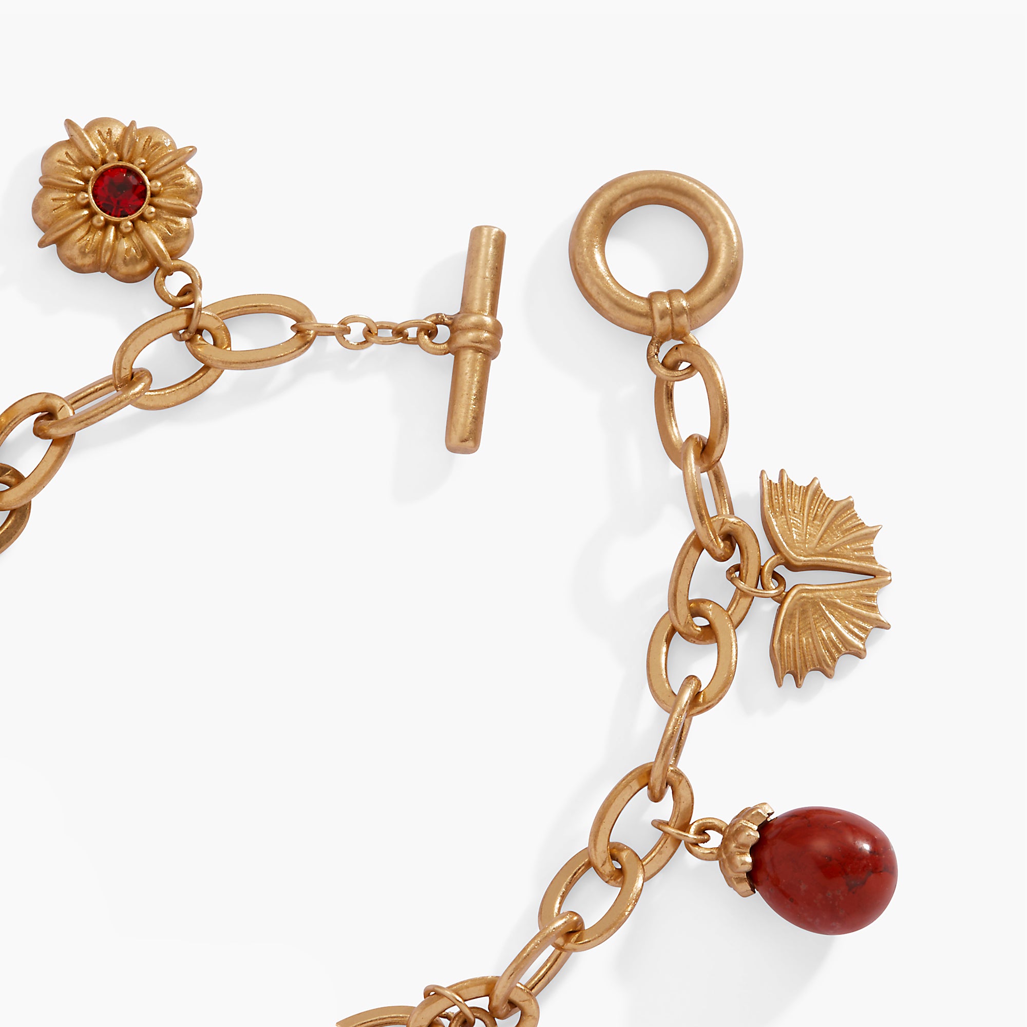 House of the Dragon™ Multi-Charm Adjustable Toggle Bracelet - Perfect for Cosplay, Gift Giving & Fantasy Fashion Accessories