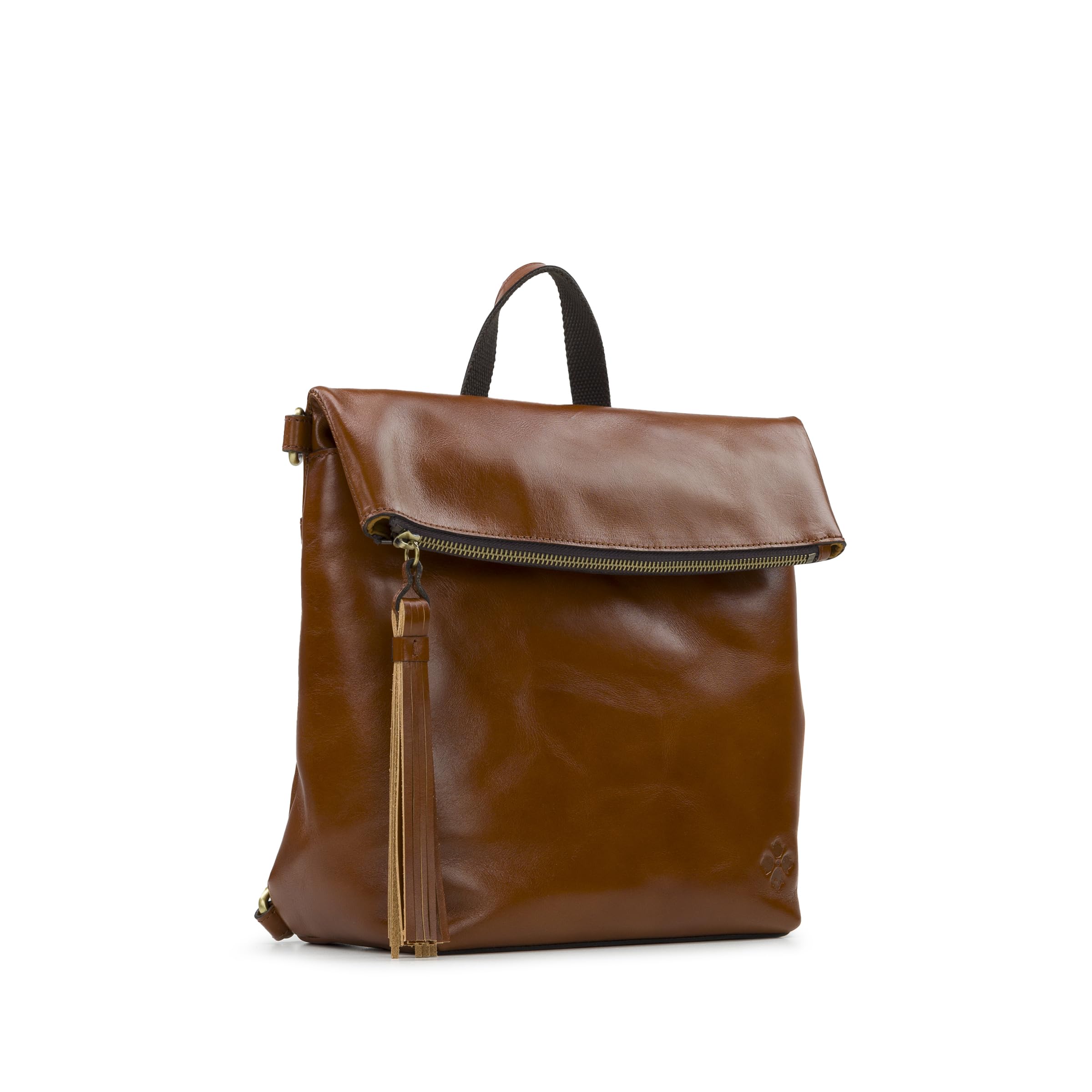 Patricia Nash Luzille 100% Full Grain Leather Backpack for Women - Convertible Backpack Tote - Genuine Leather Backpack Purse & Crossbody Bag in Tan (One Size) - Perfect for Travel, Work & Everyday Use