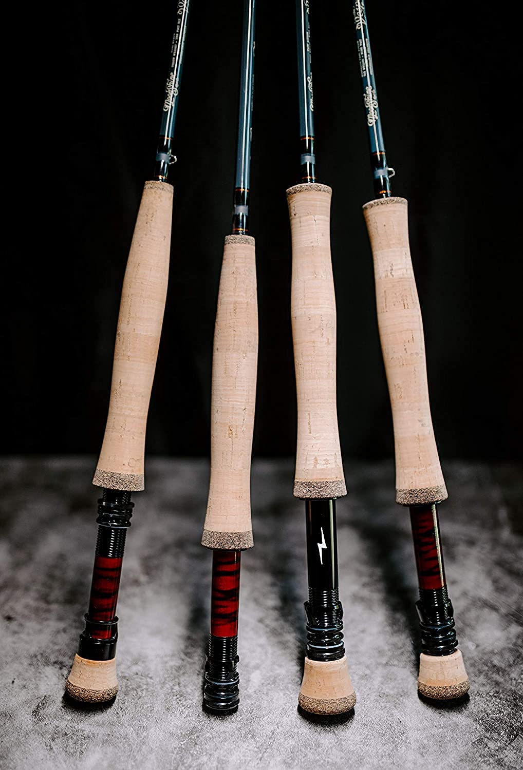 Premium Moonshine Rod Co. Fly Fishing Rod with Durable Carrying Case & Spare Tip - Slow/Medium/Fast Action for Trout, Bass & Salmon - Ideal for Freshwater & Saltwater Fishing Adventures