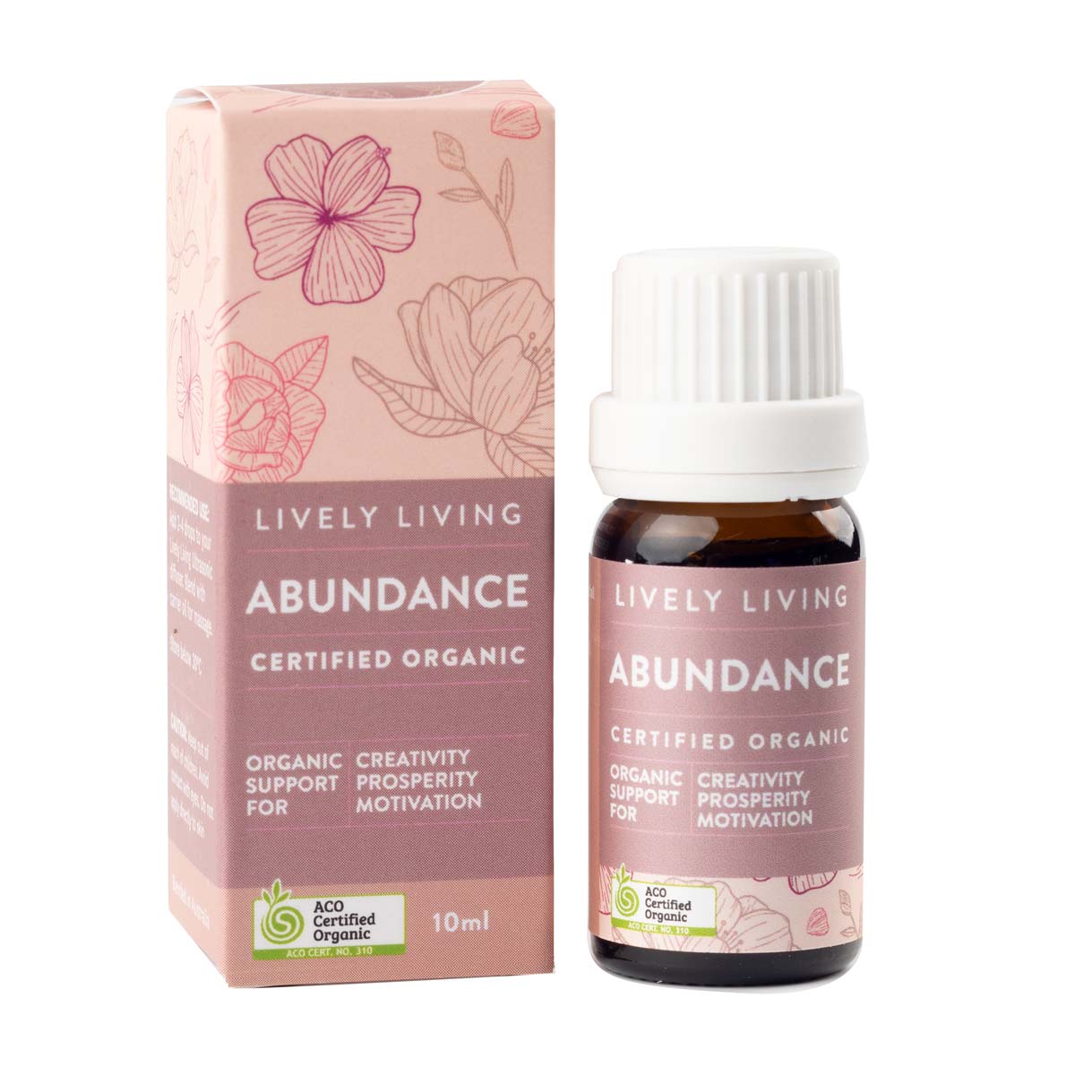 Certified Organic Abundance Essential Oil - 10ml Pure Aromatherapy Oil for Relaxation, Meditation & Stress Relief