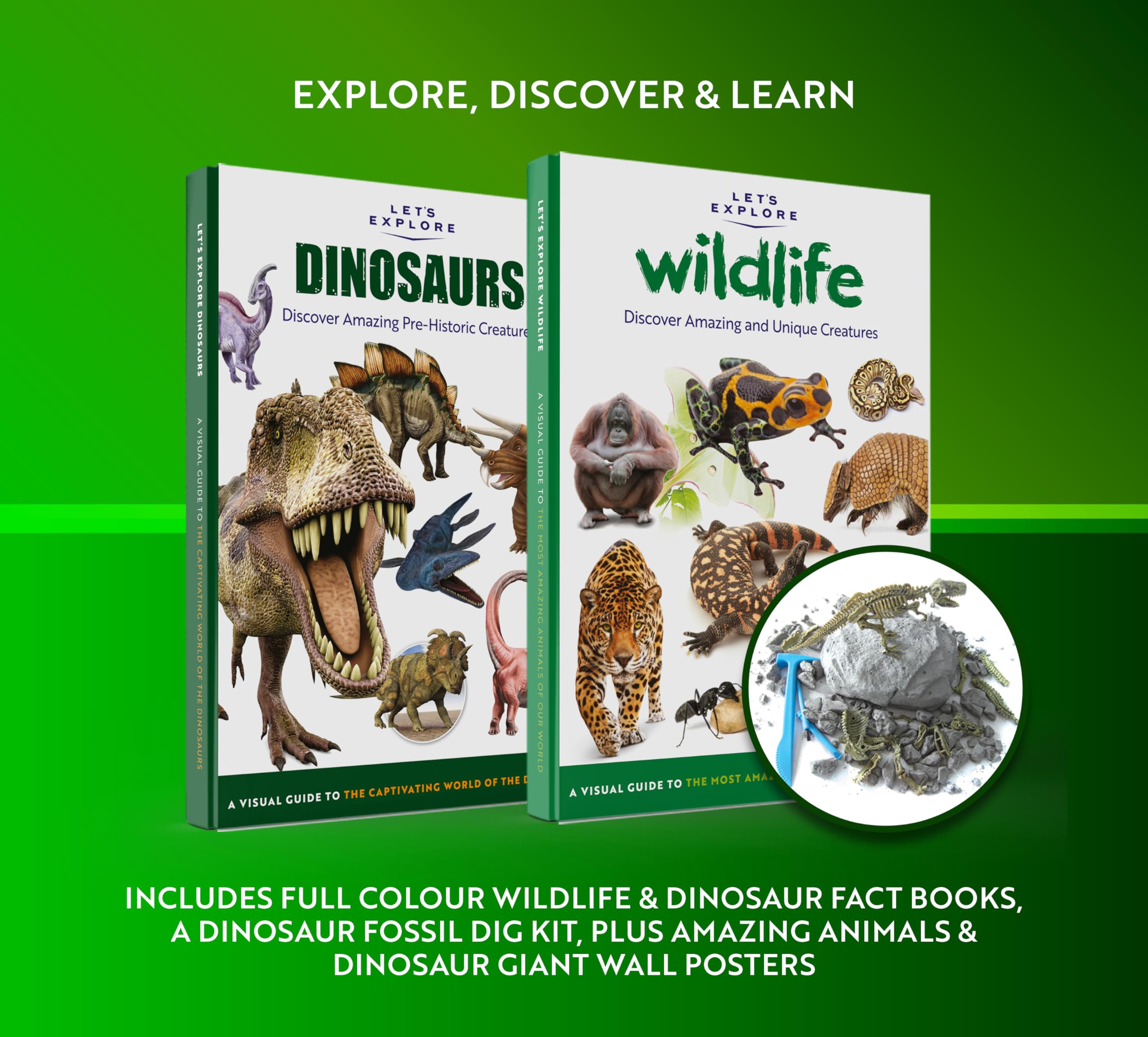 Kids VR Headset - STEM Educational Virtual Reality Gift Set for Boys & Girls | Family Friendly VR Adventure | Explore Wildlife & Science with Smartphone VR | Perfect for Birthday Gifts & STEM Learning Activities