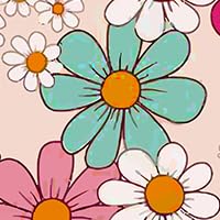 Cute Hand Drawn Flowers