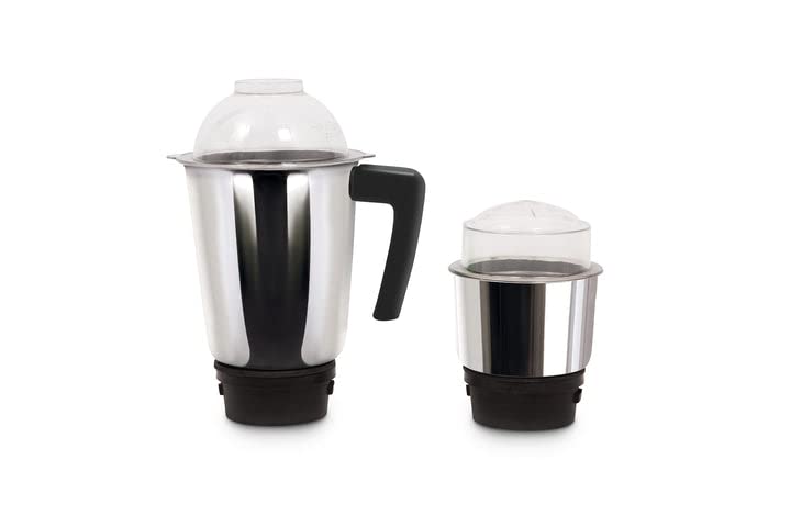 BLAAZE 220V 600W Mixer Grinder with 2 Glass Jars - Powerful Dry & Wet Grinding for Dough, Indian Curry Spices, Coconut Chutney - Ideal for Home Cooking & Indian Cuisine (Tiffany Blue)