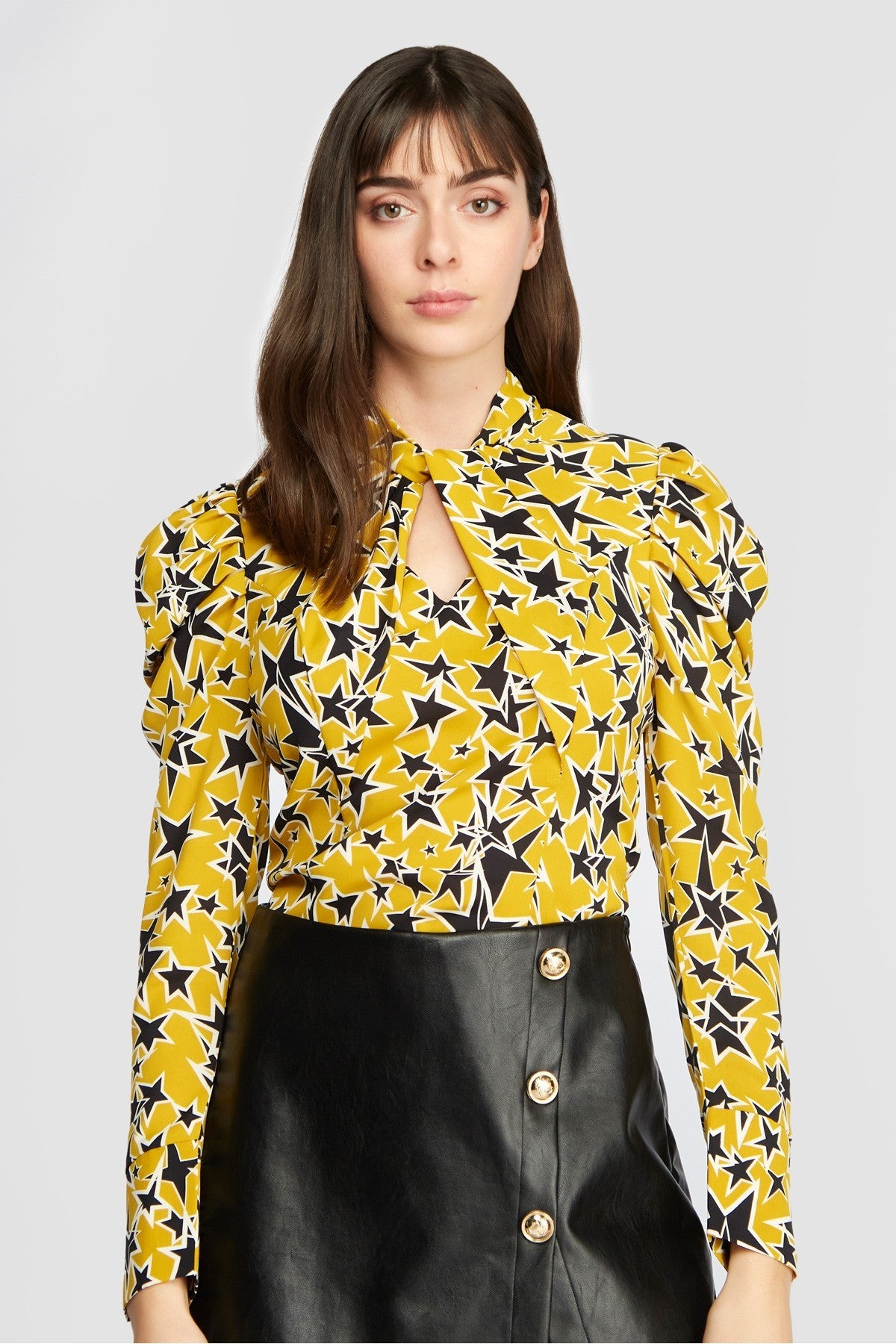Aurora Women's Fashion Top - Soft Yellow Blouse for Casual Wear, Office & Date Night Outfits | Lightweight & Comfortable Summer Tops