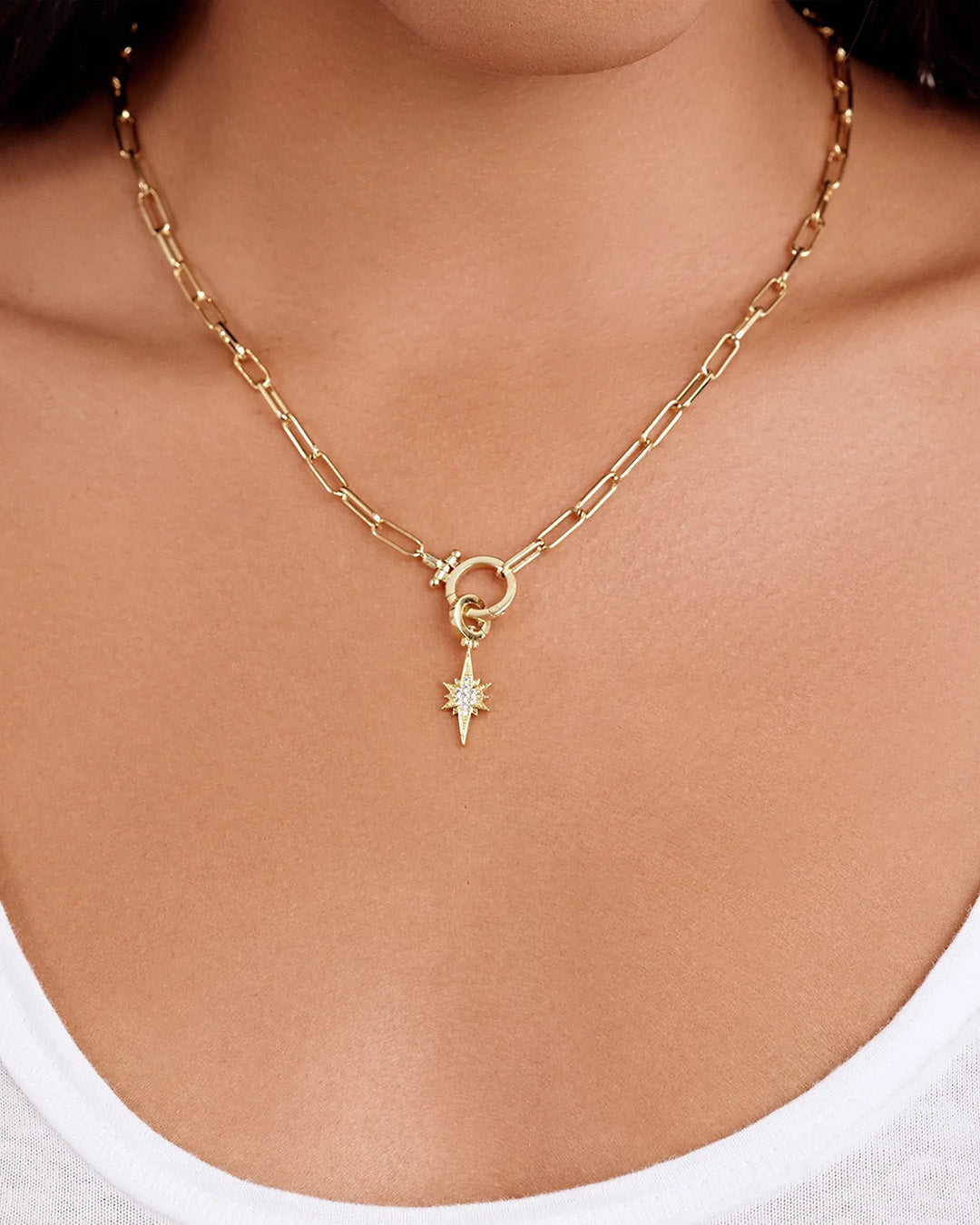 Celestial Parker Charm Necklace - Elegant Zodiac Pendant for Women - Perfect for Gifts, Daily Wear & Special Occasions