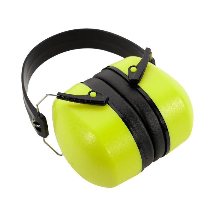 FORCEFIELD Folding Adjustable Safety Ear Muffs with NRR 26 Protection - Noise Cancelling for Shooting, Construction & Industrial Work