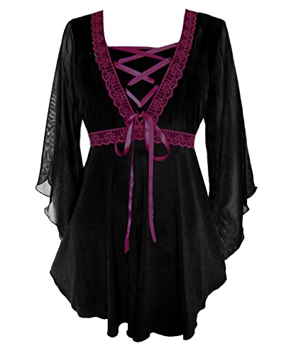 Black/Burgundy