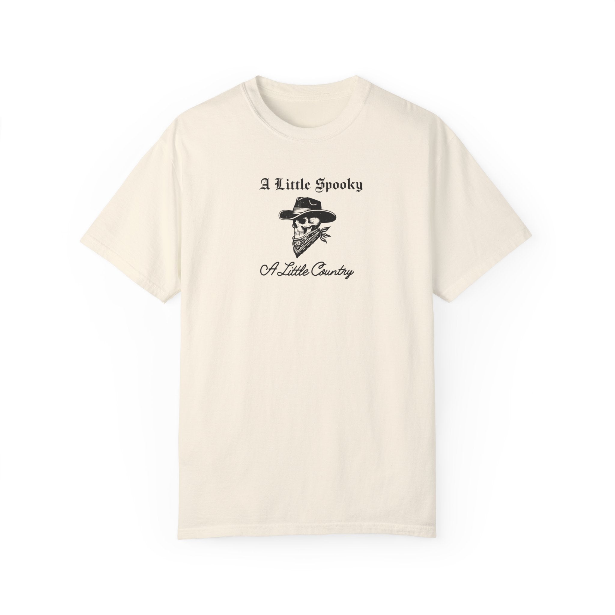 Little Spooky Little Country T-Shirt - Cute Halloween Graphic Tee for Women & Men - Perfect for Halloween Parties, Country Concerts & Casual Wear