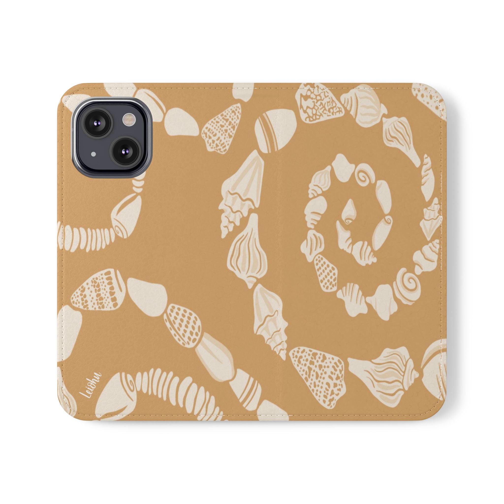 Groovy Shell Folio Case for iPad - Premium PU Leather Protective Cover with Auto Sleep/Wake, Slim Design for iPad Pro/Air/Mini - Perfect for Work, Travel & School