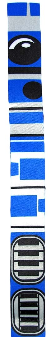Star Wars R2-D2 Themed Lanyard Keychain - Plasticolor 004462R01 - Perfect for Conventions, Cosplay & Key Organization