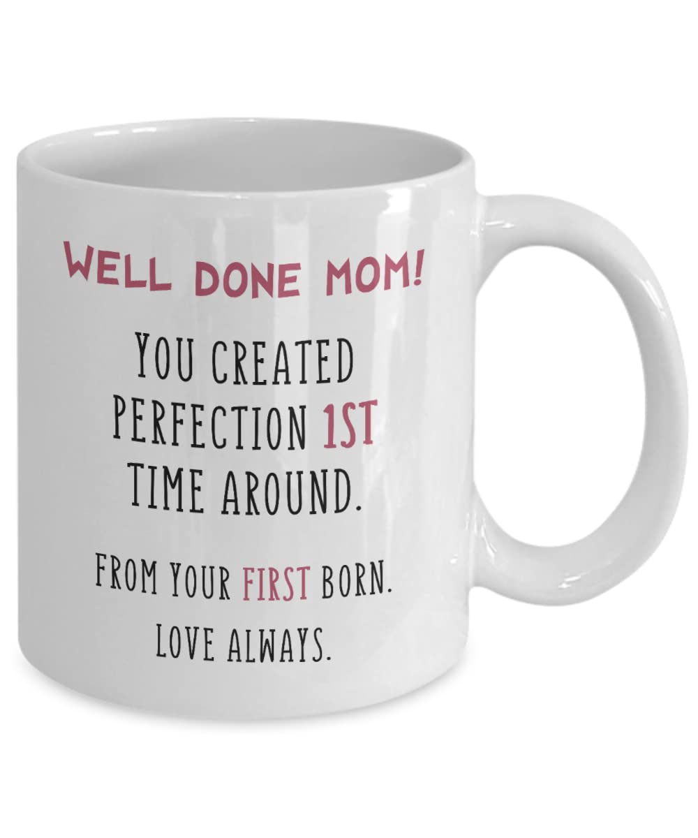 Best Mom Ever Gifts - Heartwarming Coffee Mug from Daughter/Son, Perfect Mother's Day, Birthday, Christmas & Valentine's Present - Unique Travel Tumbler for Tea & Coffee - Ideal for Sister, Grandma & Maid of Honor - Thoughtful Gift for Special Occasions at Home, Office or Travel