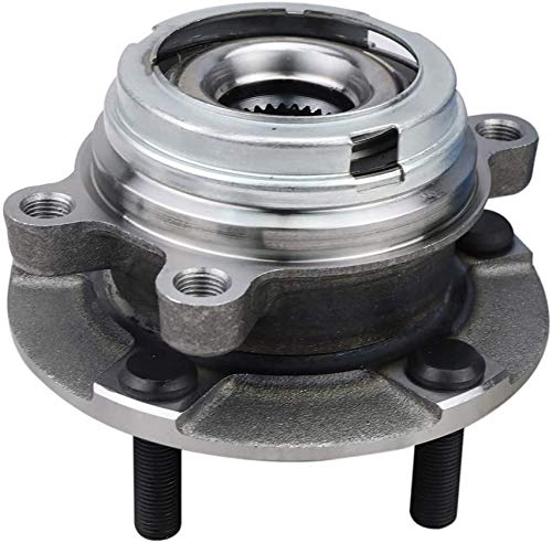 4PC Front CV Axle Half Shaft & Front Wheel Hub Bearing Assembly for 2004-2006 Nissan Quest with 4 Speed Transmission - Perfect for Smooth Ride & DIY Car Repairs