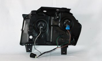 TYC Right Headlight Assembly Replacement for 2005-2007 Jeep Grand Cherokee - Perfect for Night Driving & Off-Road Adventures