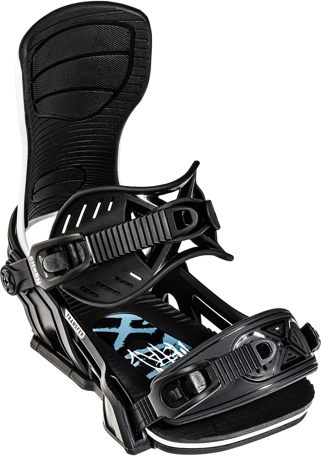 Bent Metal Transfer Men's Snowboard Bindings - Adjustable, Lightweight & Durable for All-Mountain Riding - Perfect for Freestyle, Powder & Park Snowboarding