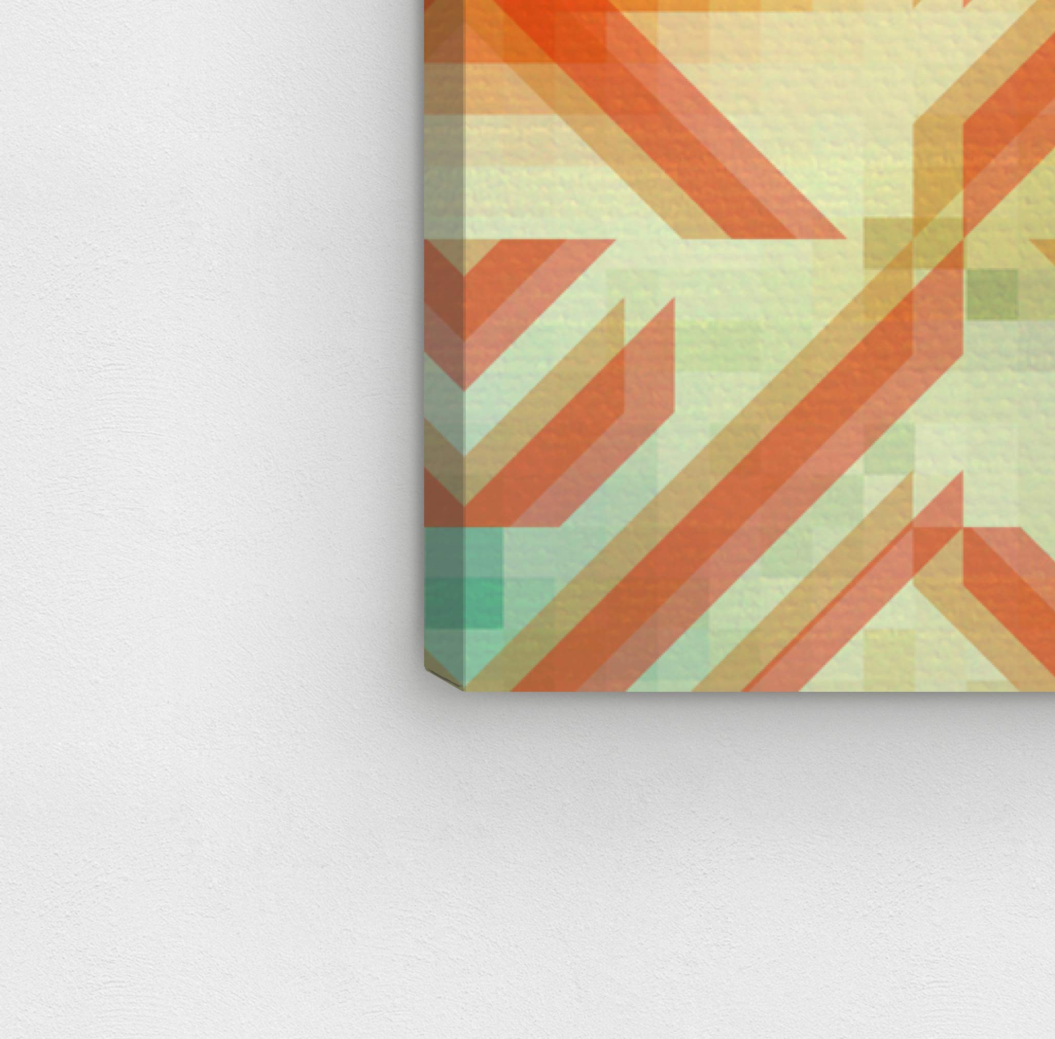 Oliver Gal Artist Co. Abstract Wall Art Canvas Print 'Gaze' - Modern Home Decor for Living Room, Bedroom & Office - Large Framed Artwork for Contemporary Interior Design