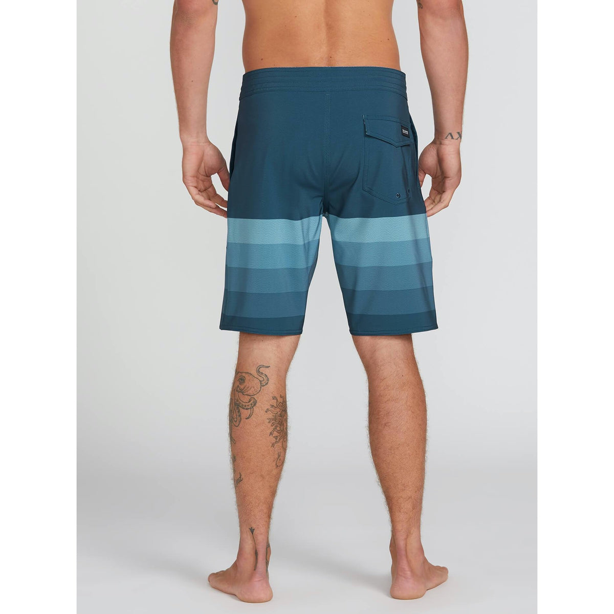 Volcom Quarta Static Stoney Boardshorts for Men - Quick-Dry Swim Trunks with UPF Protection - Perfect for Surfing, Beach Vacations & Water Sports